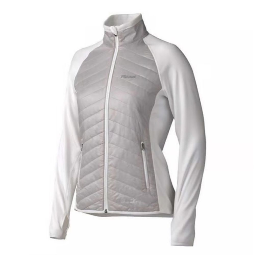 Marmot Variant Jacket White Grey Full Zip Medium